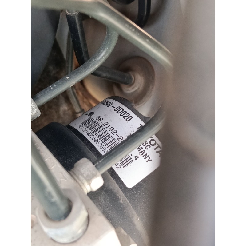 Recambio de abs para toyota yaris (_p13_) 1.4 d (nlp130_) referencia OEM IAM   