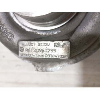Recambio de turbocompresor para mercedes-benz clase e (w210) e 270 cdi (210.016) referencia OEM IAM A6120960299 AL0007GT220 