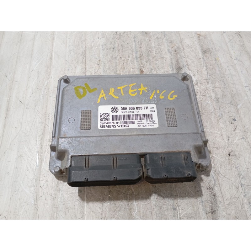 Recambio de centralita motor uce para seat altea (5p1) 1.6 referencia OEM IAM 5WP4027801 06A906033FH 