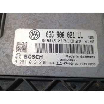 Recambio de centralita motor uce para seat leon (1p1) 2.0 tdi 16v referencia OEM IAM 0281013280 03G906021LL 