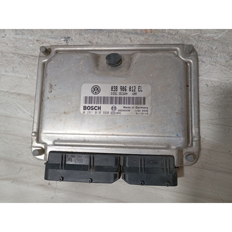 Recambio de centralita motor uce para volkswagen polo iv (9n_, 9a_) 1.9 sdi referencia OEM IAM 038906012EL 0281010660 
