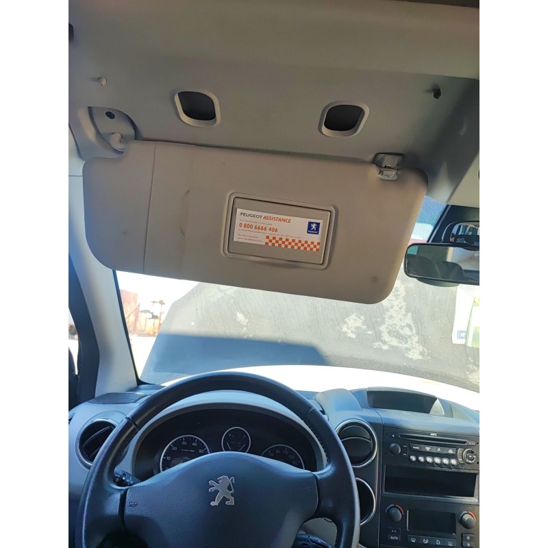 Recambio de parasol izquierdo para peugeot partner furgoneta/monovolumen 1.6 hdi / bluehdi 75 referencia OEM IAM   