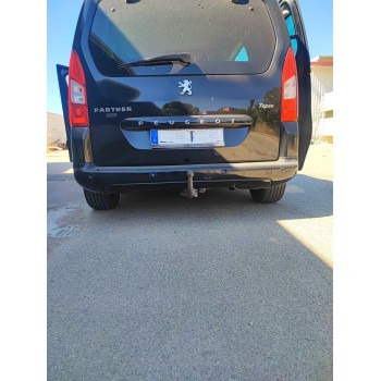 Recambio de paragolpes trasero para peugeot partner furgoneta/monovolumen 1.6 hdi / bluehdi 75 referencia OEM IAM   