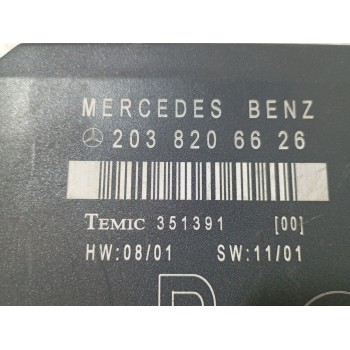 Recambio de centralita cierre para mercedes-benz clase c (w203) c 220 cdi (203.006) referencia OEM IAM 2038206626 351391 