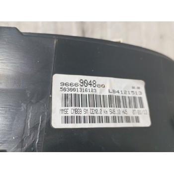 Recambio de cuadro instrumentos para peugeot partner tepee 1.6 hdi 75 (16v) referencia OEM IAM 9666904880  