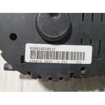 Recambio de cuadro instrumentos para seat ibiza ii (6k1) 1.4 i 16v referencia OEM IAM W06K0920801C  