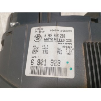 Recambio de cuadro instrumentos para bmw 3 (e46) 320 d referencia OEM IAM 0263606218  