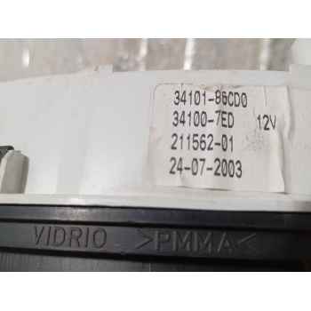 Recambio de cuadro instrumentos para suzuki vitara cabrio (et) 2.0 hdi (se 420hdi) referencia OEM IAM 3410186CD0  