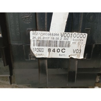Recambio de cuadro instrumentos para seat leon (1p1) 1.9 tdi referencia OEM IAM 1P0920840C 110080281019 