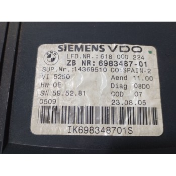 Recambio de cuadro instrumentos para bmw 3 (e90) 318 d referencia OEM IAM IK911020505X  
