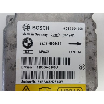 Recambio de centralita airbag para bmw 3 (e46) 320 d referencia OEM IAM 0285001368 - 65776905491  