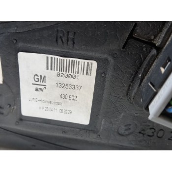 Recambio de espejo retrovisor derecho para opel astra h (a04) 1.2 (l48) referencia OEM IAM 13253337  