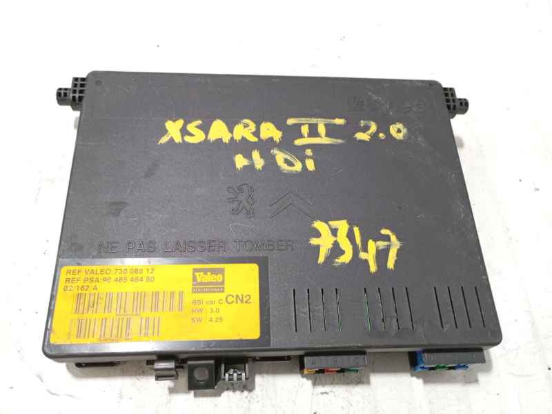 Recambio de caja reles / fusibles para citroën xsara (n1) 2.0 hdi 90 referencia OEM IAM 73008512 / 9648546480  