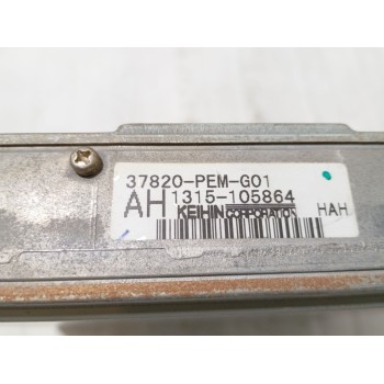 Recambio de centralita motor uce para honda hr-v (gh_) 1.6 16v 4wd (gh2, gh4) referencia OEM IAM 37820PEMG01  