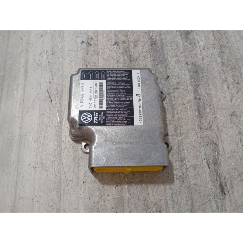 Recambio de centralita airbag para volkswagen passat b6 (3c2) 2.0 tdi referencia OEM IAM 5N0959655A 39113519H13S1815 