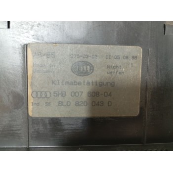 Recambio de mando climatizador para audi a3 (8l1) 1.8 t referencia OEM IAM 8L0820044D 5HB00760804 