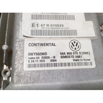Recambio de centralita motor uce para seat ibiza iv sc (6j1, 6p5) 1.6 referencia OEM IAM 06A906070D  