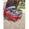 Recambio de radiador aire acondicionado para peugeot 308 sw ii (lc_, lj_, lr_, lx_, l4_) 1.6 hdi / bluehdi 115 (lcbhxm, lcbhxt) 