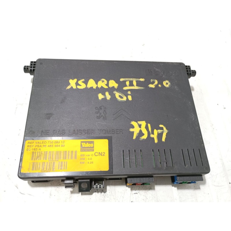 Recambio de caja reles / fusibles para citroën xsara (n1) 2.0 hdi 90 referencia OEM IAM 73008512 / 9648546480  