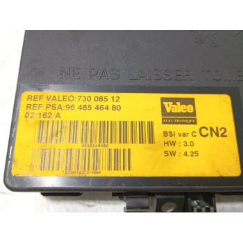 Recambio de caja reles / fusibles para citroën xsara (n1) 2.0 hdi 90 referencia OEM IAM 73008512 / 9648546480  