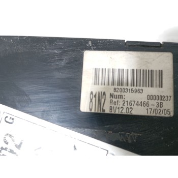 Recambio de centralita motor uce para renault espace iv (jk0/1_) 2.2 dci (jk07) referencia OEM IAM 8200315963  