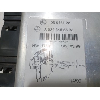 Recambio de caja reles / fusibles para mercedes-benz clase s (w220, v220) s 320 cdi (220.025, 220.125) referencia OEM IAM A02654