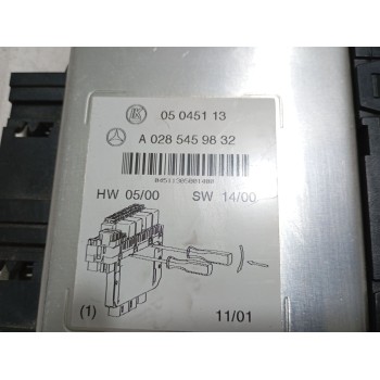 Recambio de caja reles / fusibles para mercedes-benz clase s (w220, v220) s 320 cdi (220.026, 220.126) referencia OEM IAM A02854