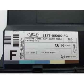 Recambio de modulo confort para ford focus i (daw, dbw) 1.8 tdci referencia OEM IAM 1S7T15K600FC 5WK48730D 