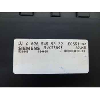 Recambio de centralita cambio automatico para mercedes-benz clk (c208) clk 320 (208.365) referencia OEM IAM A0205459332 5WK33893