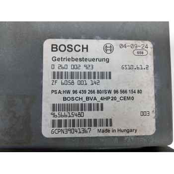 Recambio de centralita cambio automatico para peugeot 407 (6d_) 2.0 16v (6drfjc, 6drfje, 6drfjf) referencia OEM IAM 0260002923 Z