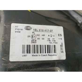 Recambio de faro izquierdo para skoda fabia ii (542) 1.2 12v referencia OEM IAM 1EL01041737  