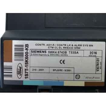 Recambio de centralita check control para ford focus i (daw, dbw) 1.8 di / tddi referencia OEM IAM 1S7T15K600KB  