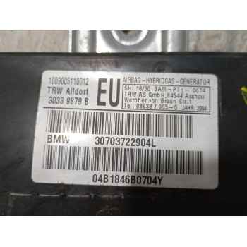 Recambio de airbag lateral delantero izquierdo para bmw 3 (e46) 320 d referencia OEM IAM 30703722904L 04B1846B0704Y 