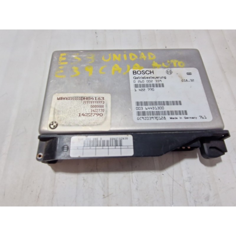 Recambio de centralita motor uce para bmw 5 (e34) 525 tds referencia OEM IAM 0260002359  