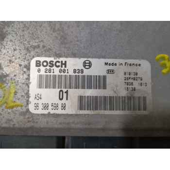 Recambio de centralita motor uce para citroën saxo (s0, s1) 1.5 d referencia OEM IAM 9630059880 0281001839 