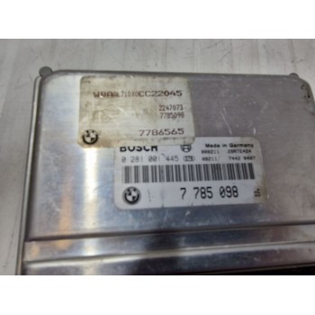 Recambio de centralita motor uce para bmw 3 (e46) 320 d referencia OEM IAM 7786565  