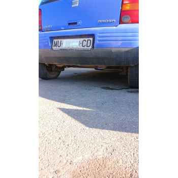 Recambio de refuerzo paragolpes trasero para seat arosa (6h1) 1.0 referencia OEM IAM   
