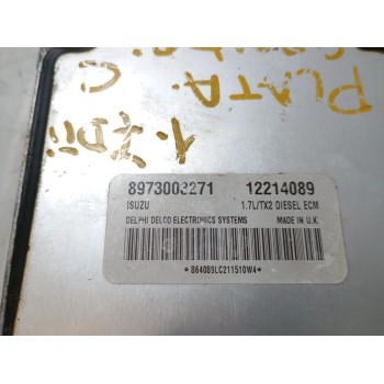 Recambio de centralita motor uce para opel combo tour 1.7 di 16v referencia OEM IAM 8973003271 12214089 