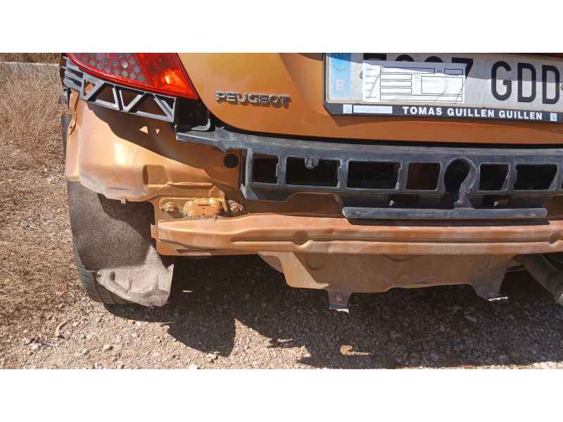 Recambio de refuerzo paragolpes trasero para peugeot 207/207+ (wa_, wc_) 1.6 hdi referencia OEM IAM   