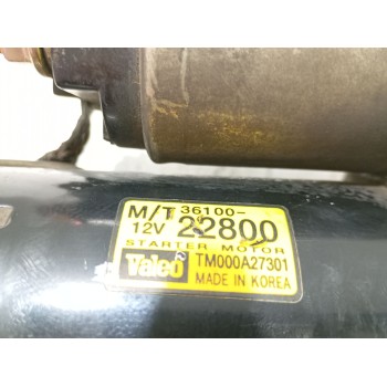 Recambio de motor arranque para hyundai accent ii sedán (lc) 1.5 referencia OEM IAM TM000A27301  