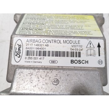 Recambio de centralita airbag para ford tourneo connect 1.8 tdci referencia OEM IAM 0285001417  