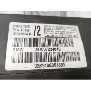 Recambio de airbag lateral delantero derecho para bmw 3 (e90) 320 i referencia OEM IAM 34703723404B  