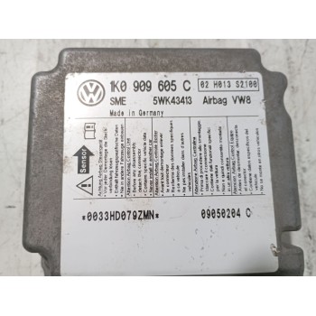Recambio de centralita airbag para volkswagen golf v (1k1) 1.9 tdi 4motion referencia OEM IAM 1K0909605C  