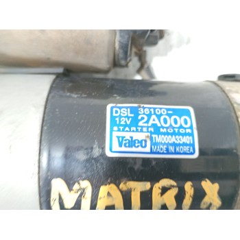 Recambio de motor arranque para hyundai matrix (fc) 1.5 crdi vgt referencia OEM IAM 361002A000  