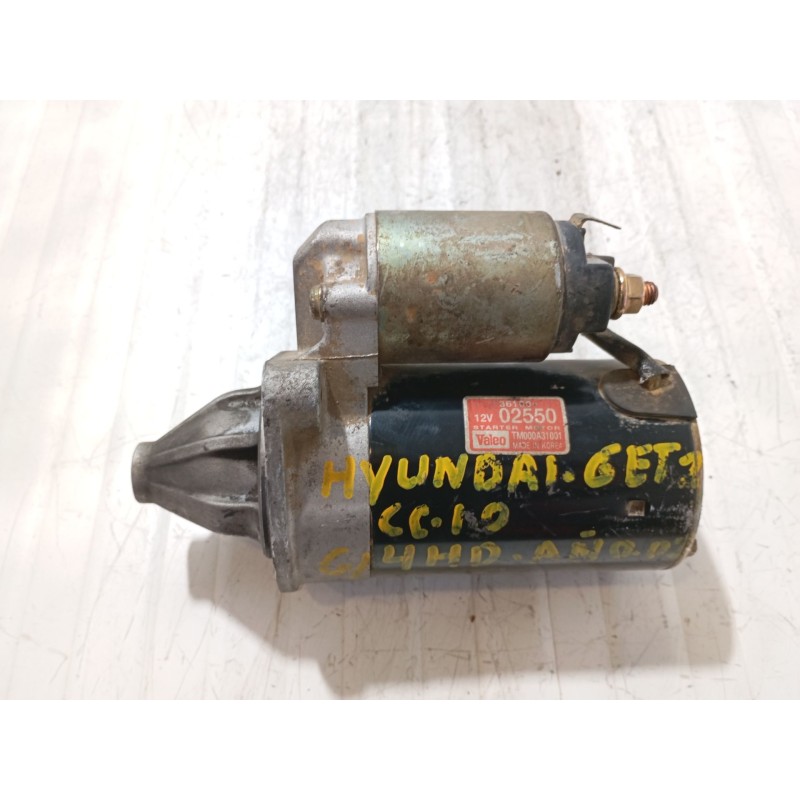 Recambio de motor arranque para hyundai getz (tb) 1.3 referencia OEM IAM 3610002550 TM000A31001 