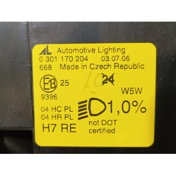 Recambio de faro derecho para bmw 7 (e38) 750 i, il referencia OEM IAM 0301170204  