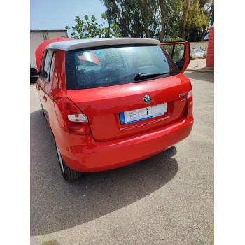 Recambio de refuerzo paragolpes trasero para skoda fabia ii (542) 1.2 12v referencia OEM IAM   