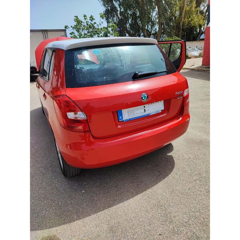 Recambio de refuerzo paragolpes trasero para skoda fabia ii (542) 1.2 12v referencia OEM IAM   