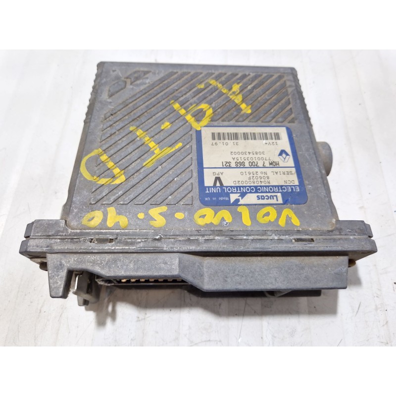 Recambio de centralita motor uce para volvo s40 i (644) 1.9 td referencia OEM IAM 7700103515A  