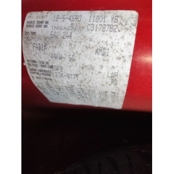Recambio de caja cambios para skoda fabia ii (542) 1.2 12v referencia OEM IAM   